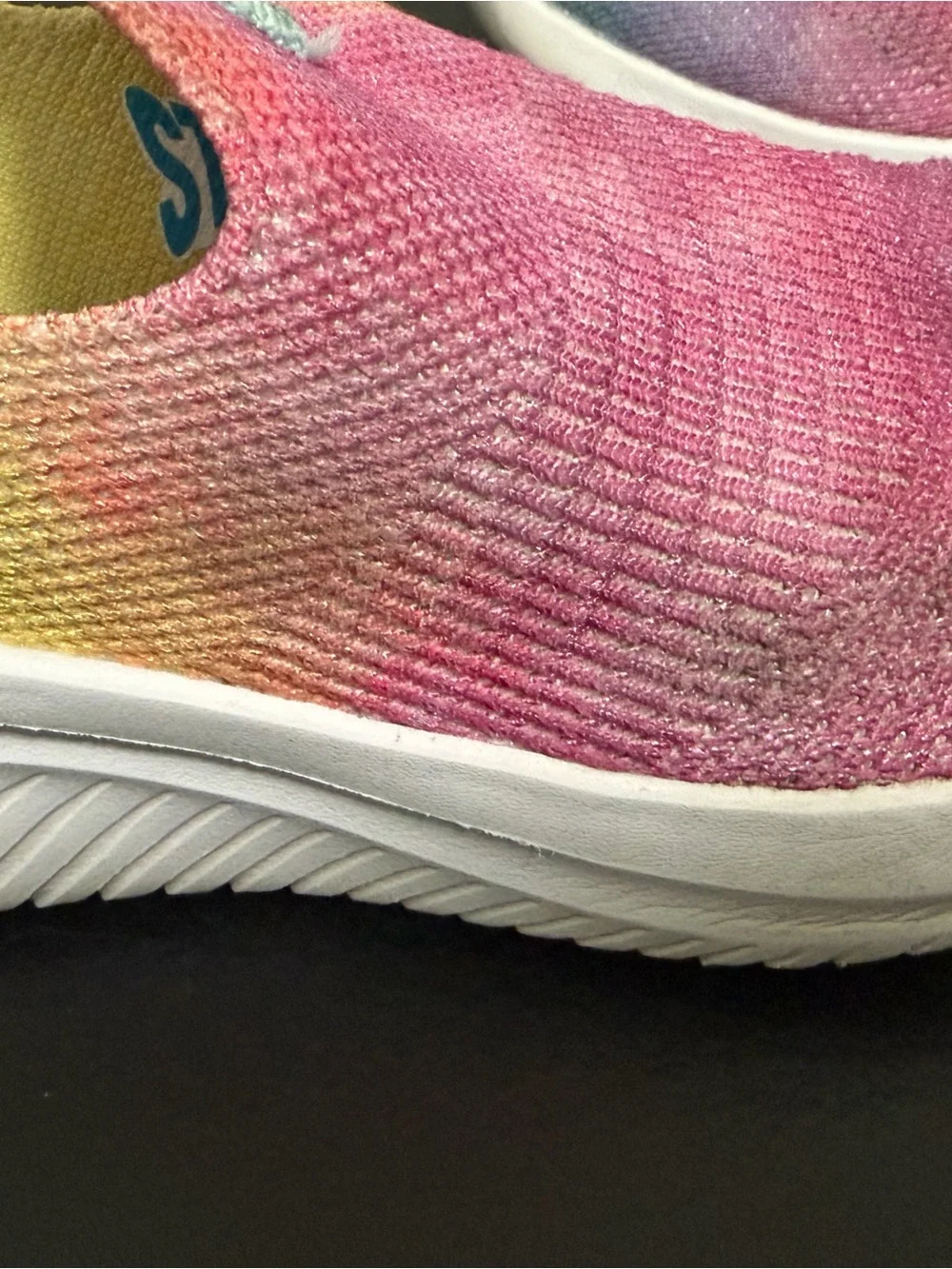 Skechers Kids Slip-On Sneakers - Mint, Pink, Yellow, Blue